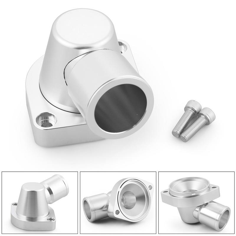 1.5 Inch 90° Billet Aluminum Swivel Water Neck Thermostat Housing Fit for GM LS1 LS2 LS3 LS7 LS9 LSA L76 For Vortech L92