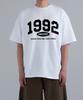 UNDEROFF Oversized Crew Neck 1992 Arch Short Sleeve T-Shirt Black