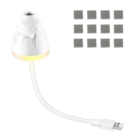 Star Projector Night Light with 3 Interchangeable Slides, USB Star Projector Lamp for Bedroom, Car Ambient Lighting, Home Decor