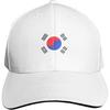South Korea Flag Taegeuk Baseball Cap Polyester Adjustable Curved Brim Casual Dad Hat Unisex