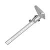 High Precision Metal Vernier Caliper Manual Measuring Caliper Tools Micrometer Ruler (5in)
