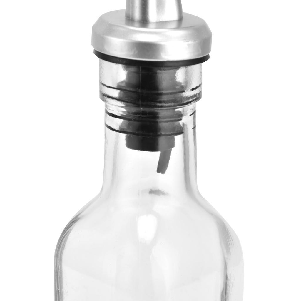 Cooking Oil Bottle Oil Container Oil Dispenser Glass and Spray Painted Plastic Oil Can Bottle for Soy Sauce Vinegar Cooking Wine