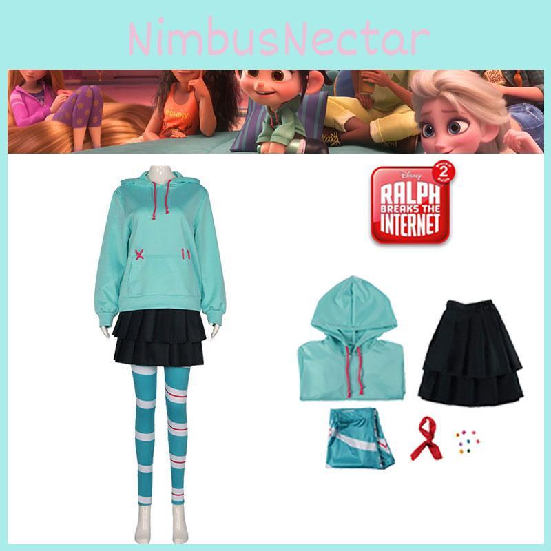 Unschlagbares Ralph reichts 2 Yuni Cosplay Kostüm für Frauen