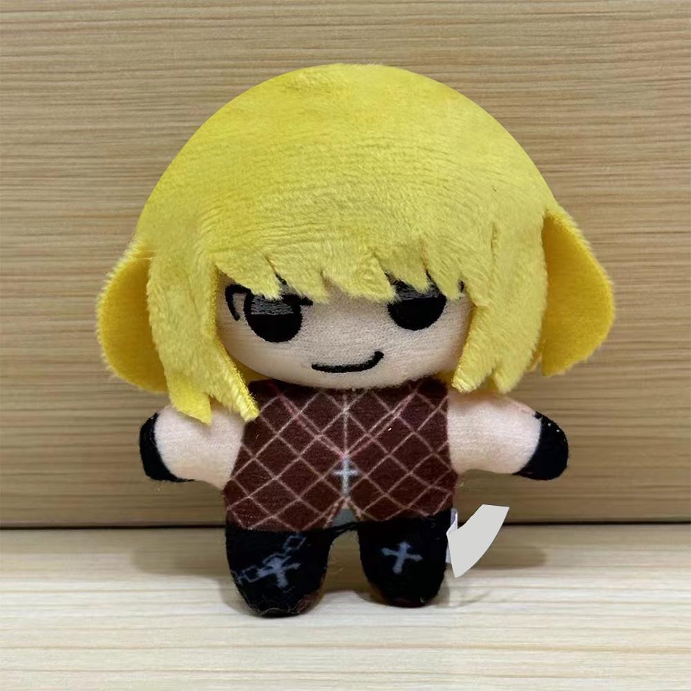 9cm Anime Death Yagami Light Amane Misa Cosplay toys Anime Plush Pendant L Keyrings Mihael Keehl plush Key Chains Bag Decor Gift