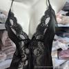 Retro Lace Satin See-Through Camisole Nightgown - Vintage Style Sexy Lingerie