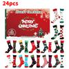 24 Tage Adventskalender Countdown Weihnachtsstrumpf Set Mit Sortiertem Spielzeug Und Überraschungen