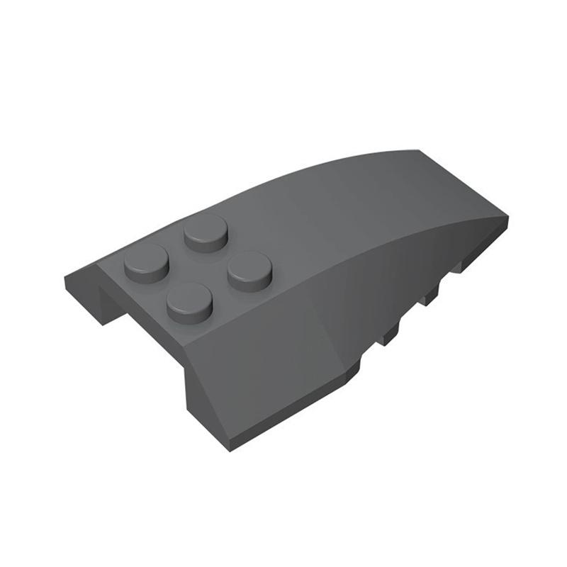 

10pcs MOC parti 43712 cuneo curvo 6x4 triplo compatibile mattoni fai da te Assmble Building Blocks particelle Kid Puzzle cervel 10pcs