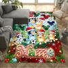 Christmas Friends Celebration Customize Text Floor Mat Design for Living Rooms Foyer Dormitory Entryway Anti-slip Rug Office home decor Spiritual Gift
