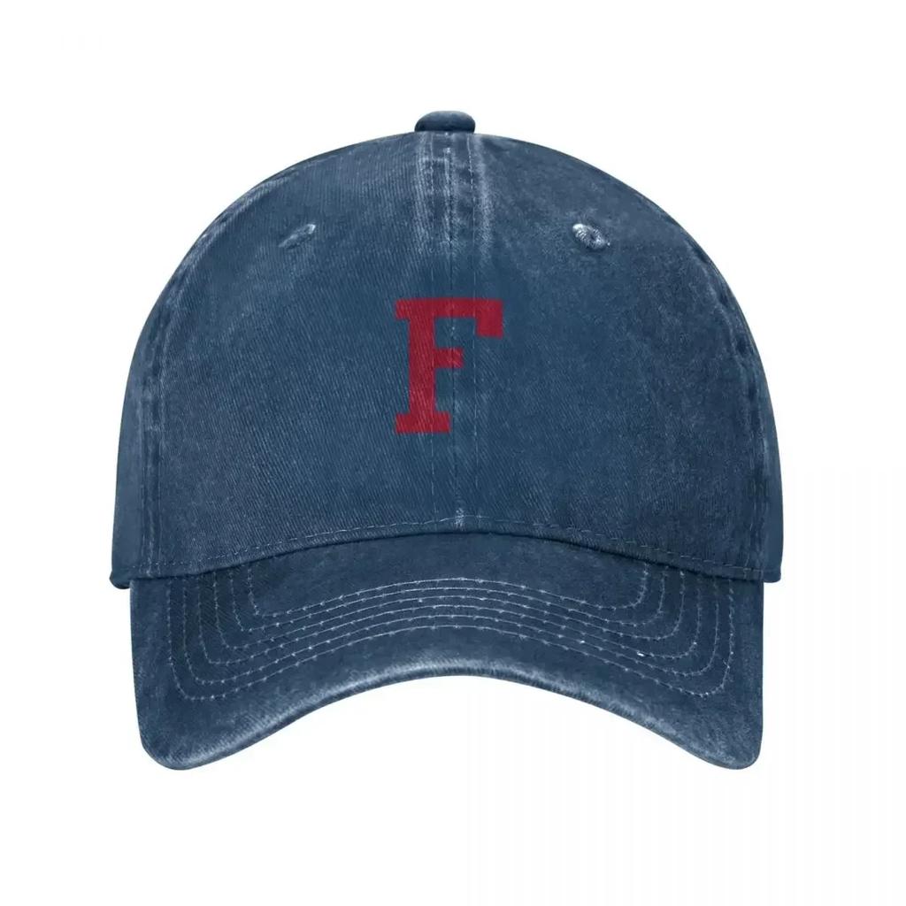 Fordham F Baseball Cap Sailor Cap for Unisex Sun Hat Luxury Hat Baseball For Unisex Womens