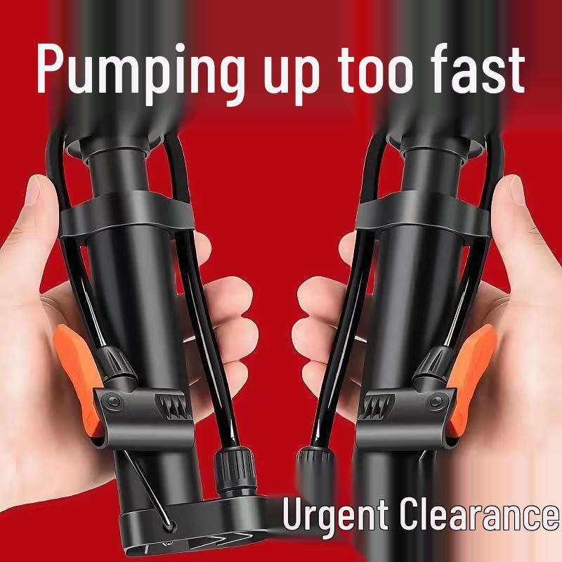 Electric Portable High-Pressure Air Pump for Bicycles, Cars, Motorcycles, and Sports Equipment