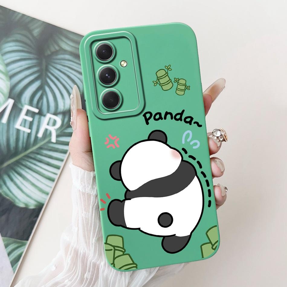 For Samsung Galaxy C55 M55 F55 5G Cute Panda Rabbit Cartoon Soft Silicon Case For Samsung C55 M55 F55 Shockproof Phone Cases