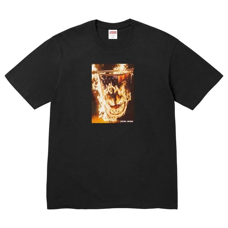 SupSupreme x Spitfire Flag Tee Black M