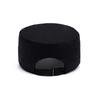 Men's Cotton Cap Solid Color Flat Cap Outdoor Sports Cap Sunscreen Cap