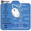 Fast Speed Wireless Gaming Mouse 16000DPI High Accuracy 1000Hz Polling Rate 3 Modes 500mAh Long Endurance for Gamers