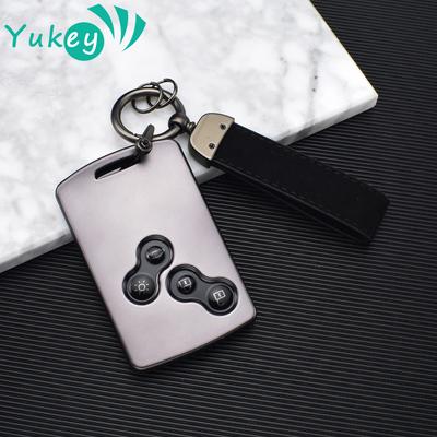 Für Renault Clio Laguna Koleos Megane Fluence Zoe Scenic Captur Karte 4 Tasten Autoschlüssel Fall TPU Remote Key Cover