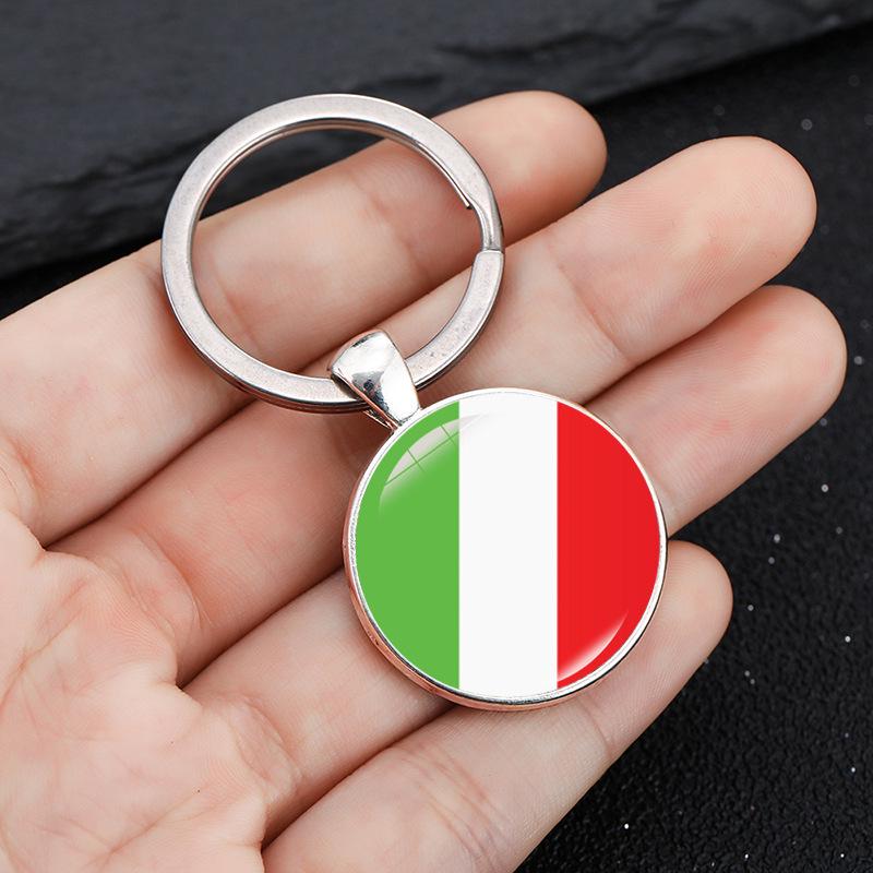 European Cup & World Cup National Flag Keychain Ornaments