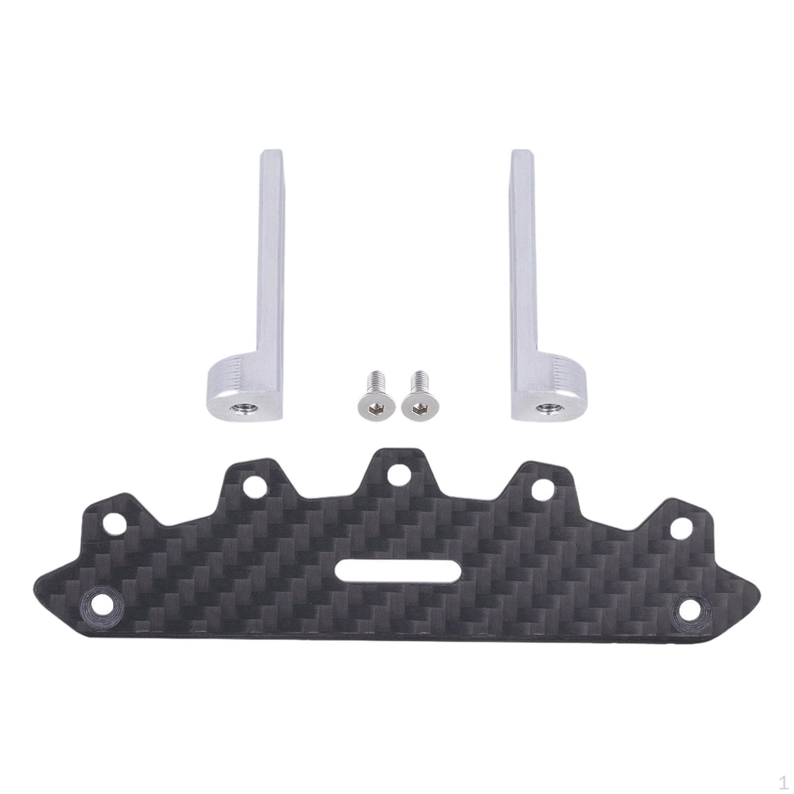 

1/10 Carbon Fiber Bar Upgrade Easy to Install Crash Bull Anti Collision for SCX10 Trucks DIY