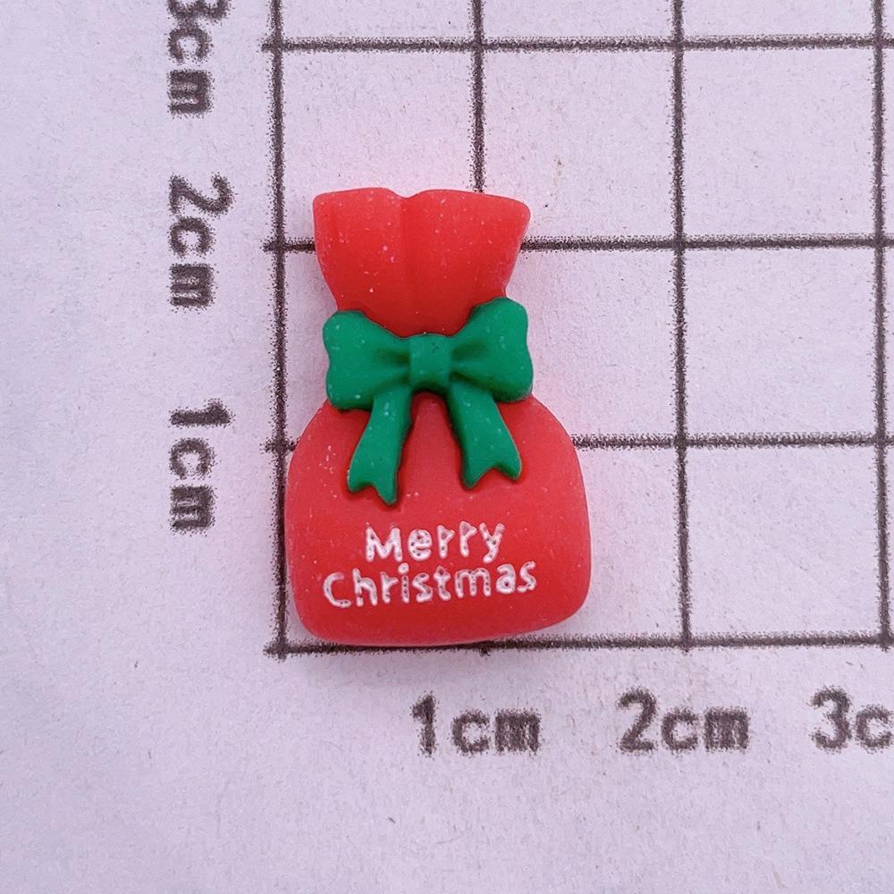20pcs Santa Claus Phone Case Patch Mini Resin Accessories  New Year Gifts