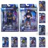 Figuras de Acción LED Vibrantes y Duraderas Vengadores Infinity War Muñeco Capitán de 16 cm Para Niños