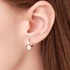 ELLE Jewelry 14K GF Pearl One-Touch Earrings ELGPEE215