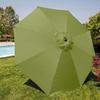 Thick and solid replacement awning for terrace umbrella, 3 m, with 8 whales (umbrella frame not included)
