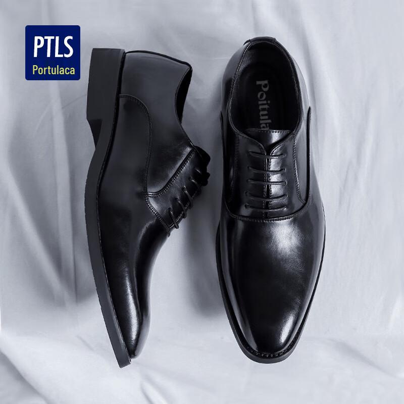 Men s 8022 Pointed Toe Derby Dress Shoes 41