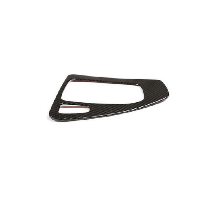 For BMW 3-Series E90 2005-2012 Carbon Fiber Middle Console Gear Shift Frame Trim