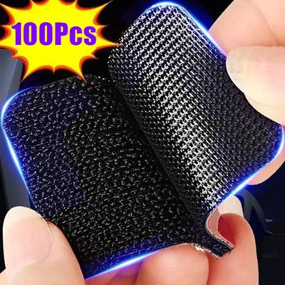 100 Pieces Car Floor Mat Trunk Mat Fixed Adhesive Heat Resistant  Back Adhesive Strong Double-sided High Viscosity