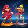 Anime Dragon Ball Broly Ensemble de Figurines Super Saiyan 4 Broly Figurines d'Action PVC Ornement de Bureau Statue Coque PC Voiture Objet de Collection Cadeau