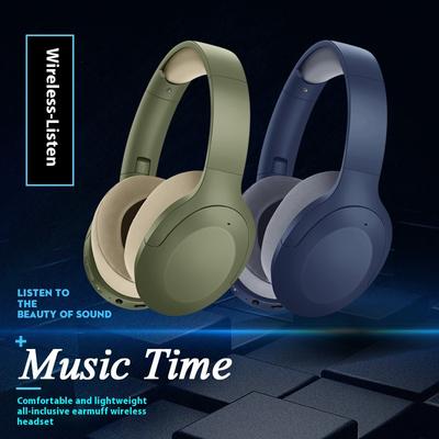 Zestaw słuchawkowy Bezprzewodowy Bluetooth 5.0 Zestaw słuchawkowy do muzyki Czarny Technologia Stereo Nauszniki Stereo Mocny Bas