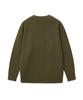 STANDARDERROR 87-Stan191 Art Lettering Oversized Jacquard Knit Khaki