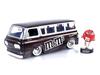 M&M's 1:24 1965 Ford Econoline Die-cast Car with Red Figure, Toys for Kids and Adults