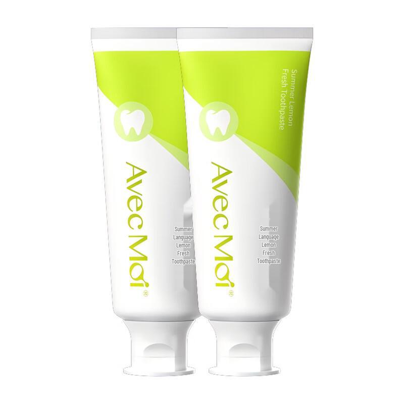 Avec Moi Summer Lemon Gum Care Toothpaste