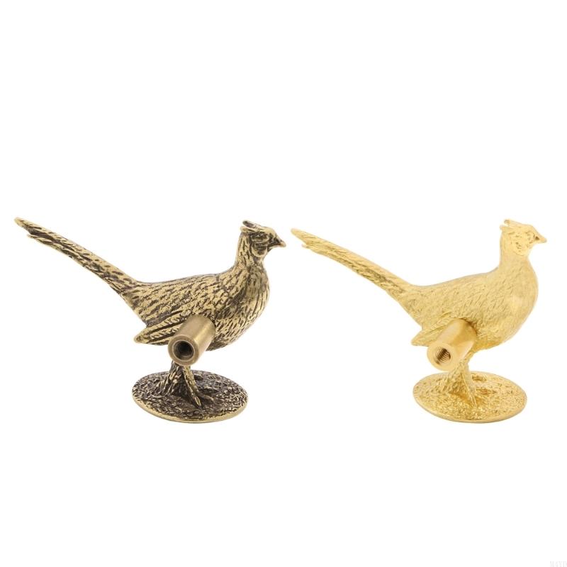 Elegant Brasses Pheasant Cabinet Handle Retros Styles Home Decoration Hardware M4YD