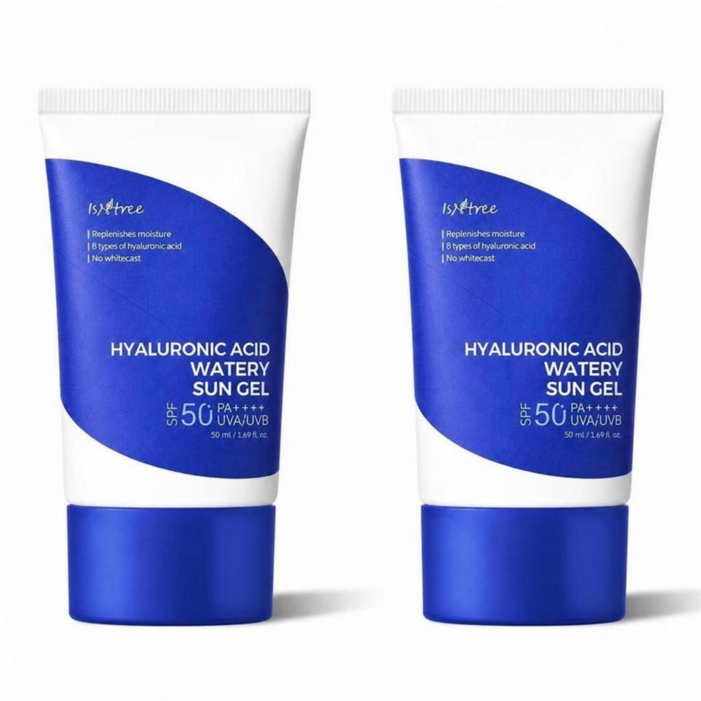 ISNTREE Hyaluronic Acid Watery Sun Gel SPF50+ PA++++ 50ml Hydrating Sunscreen