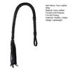 BDSM Long Whip with Fringe SM Discipline Toy for Sensation Play Roleplay Ergonomic Handle Discreet Adult Sex Tool for Couples' Exploration