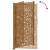 Garden Gate 100 x 175 cm Weathering Steel Flame Design