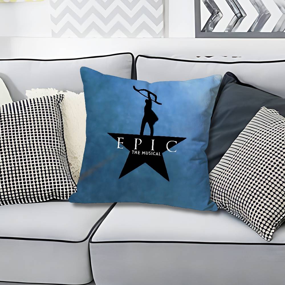 EEpic The Musical Anime Celebrity Merchandise AllMatch Printed Pillow Case Sofa Car Office Room Decoration Protector