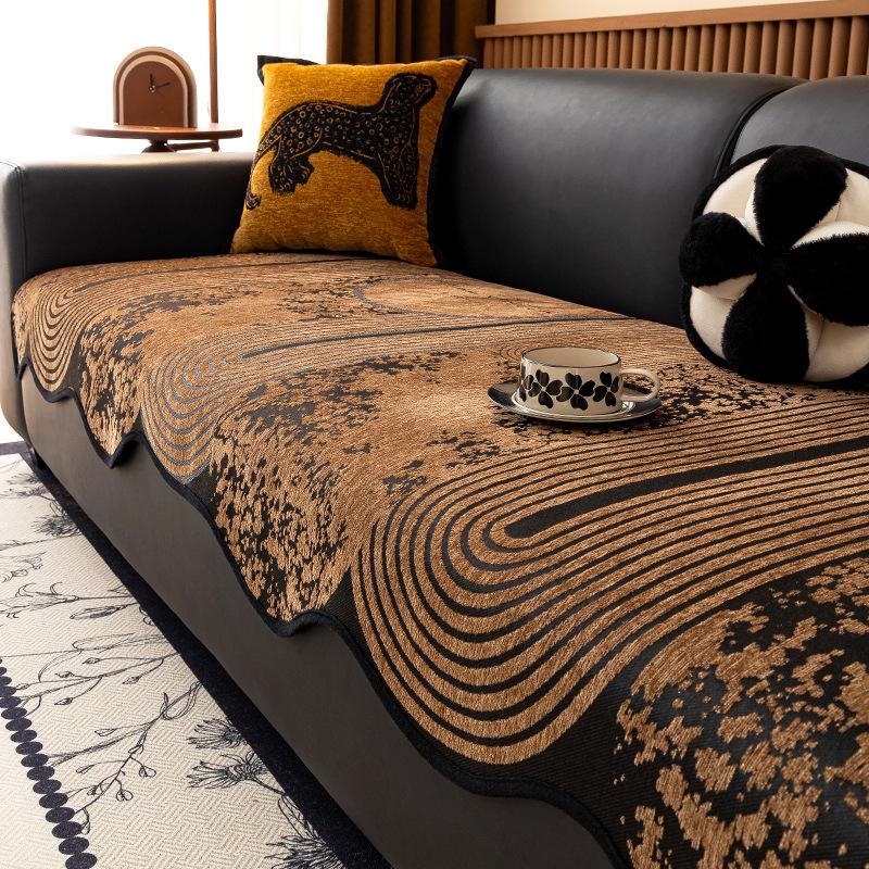 Irregular Special-shaped Sofa Cushion, One-piece Cover Cloth, Advanced Non-slip and Anti-cat Scratch, Universal In All Seasons,