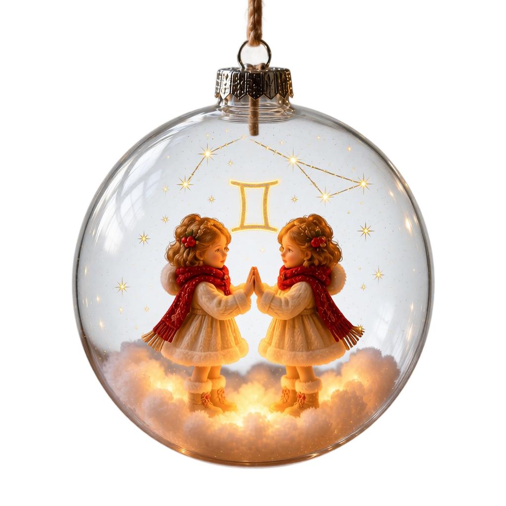 12 Pack Lighted Christmas Ornaments, Battery Operated Christmas Balls, Hanging Tree Decor with 3 Button Cell Batteries,