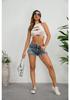 Damen Übergröße High-Waist zerrissene Jeans-Shorts - Sexy lässiger europäischer Sommerstil