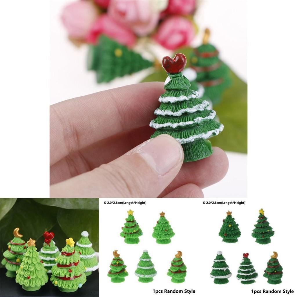 Charming Mini Christmas Tree Ornament For Unique Micro Landscape Decoration