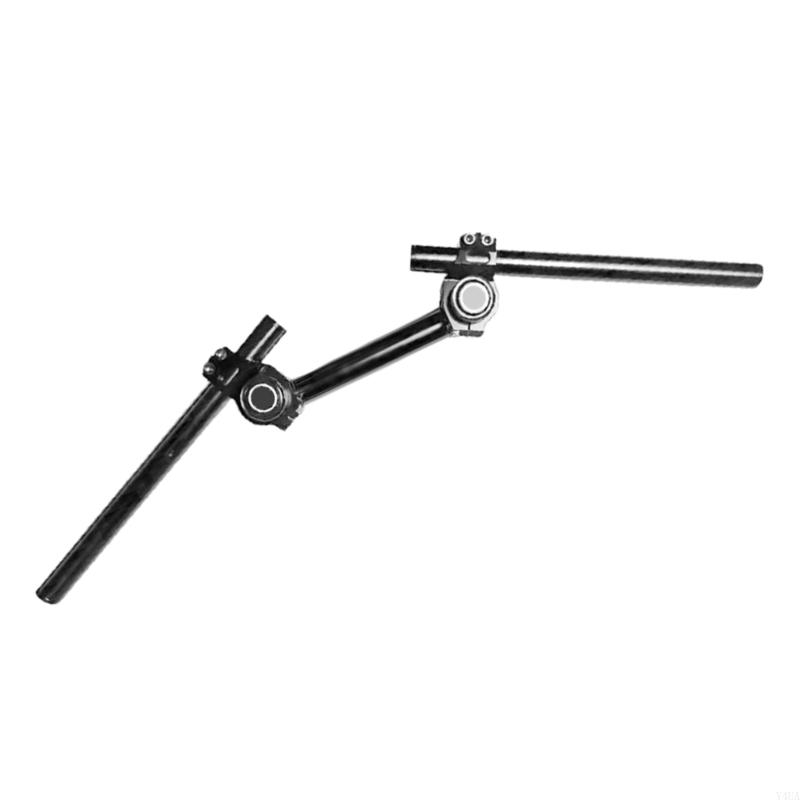 Y4UA Precise Ergonomic Design Detachable Motorcycle Handlebars for Improved Riding Comfortable and Control Easy Installation