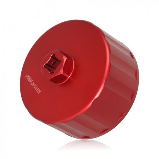 Oil Filter Wrench Removal Tool 90mm 15Flutes for Jaguar Land Rover 3.0L Engines