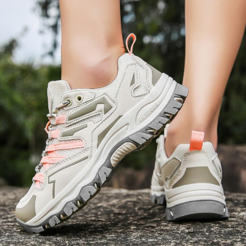Hiking Shoes, Outdoor High-top Mountaineering Shoes, Non-slip and Wear-resistant Sports Shoes for Men and Women