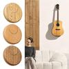 Multipurpose Wooden Wall Hook For Musical Instruments Modern Home Decoration Effortlessly Installation Clutter