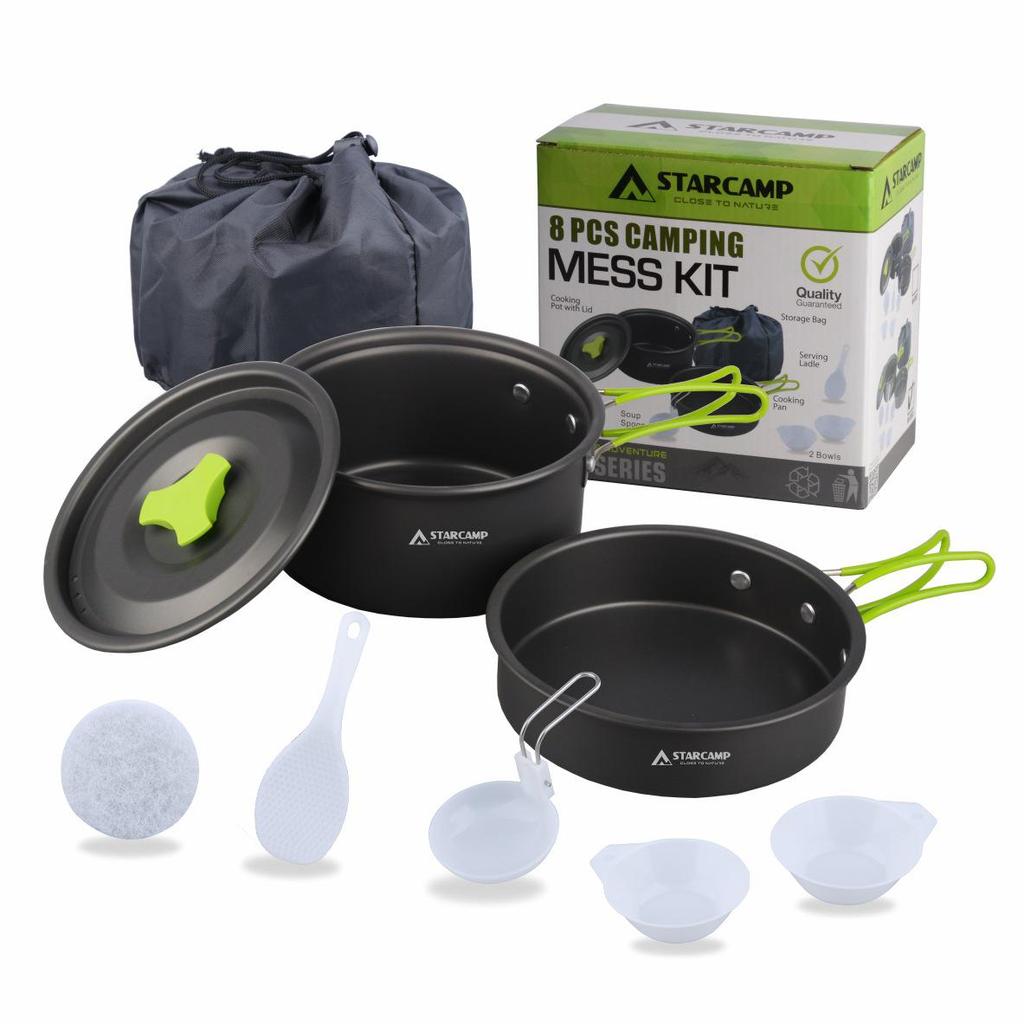 STARCAMP Outdoor Camping Cookware & Cutlery Set