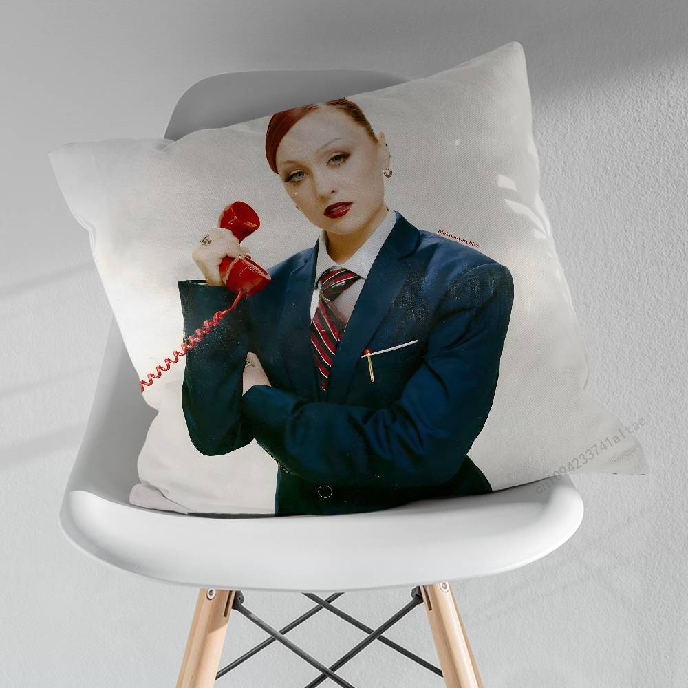 CChappell Roan Midwest Princess Pillow Case For 30x30cm45x45cm55x55cm For Home Bedroom Decoration And Protector