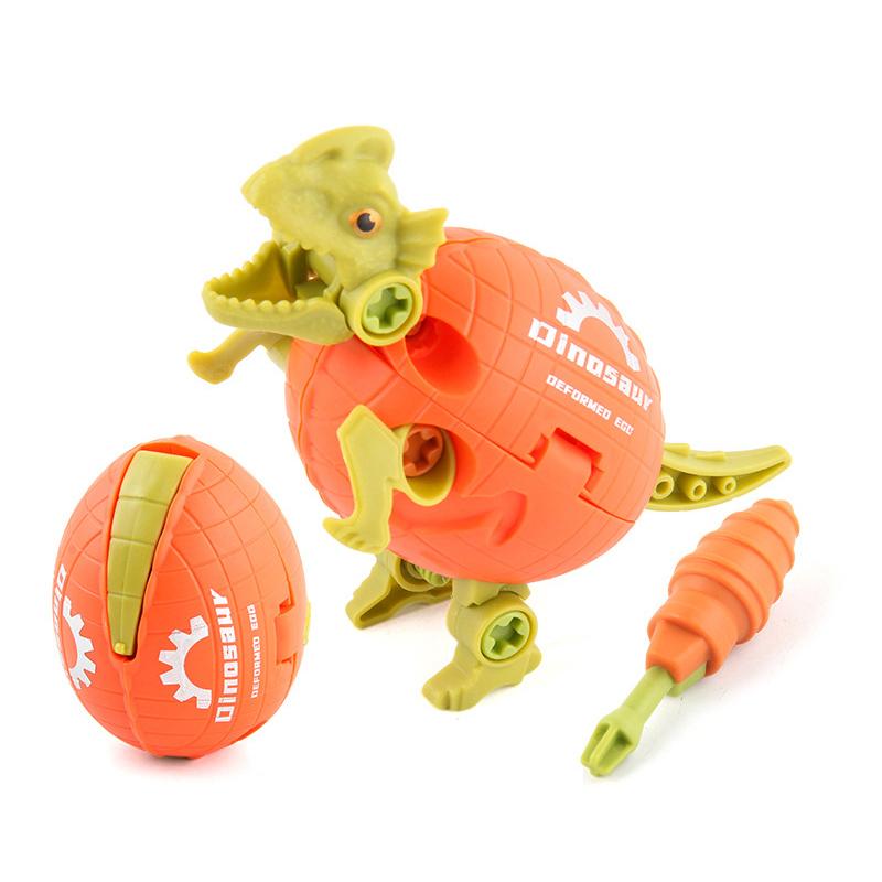 DIY Disassembly Assembly Dinosaur Toy Set Screw Nut Combination Assembling Dinosaur Model Educational Toy For Children Kids Gift