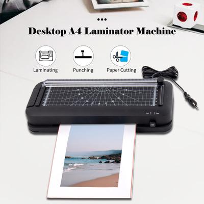 Termální laminátor Stolní laminátor A4 s funkcí řezání laminovacího děrovacího papíru